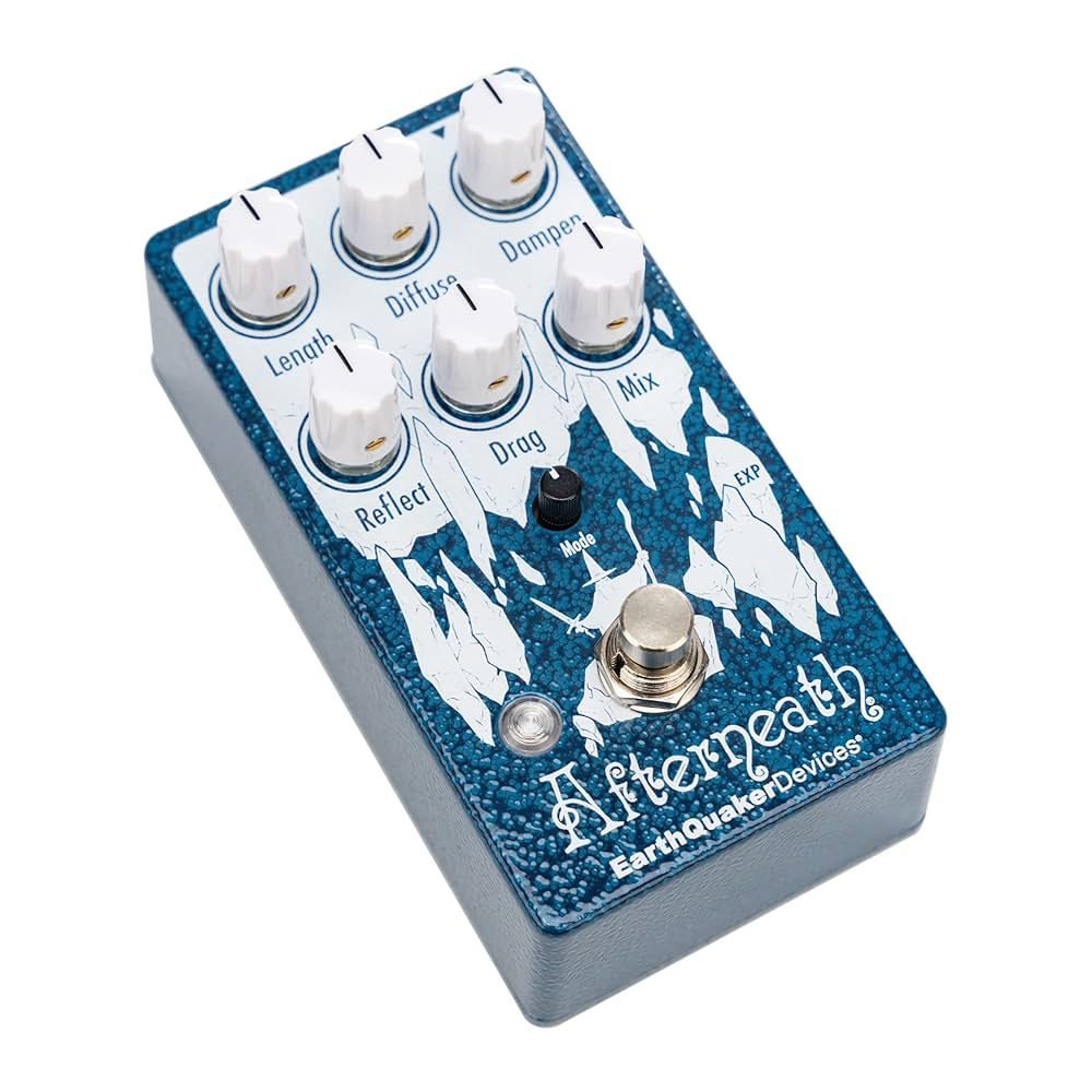 〇 Earthquaker Devices Afterneath V3 EarthQuaker Devices Afterneath V3 Reverb Pedal, Limited